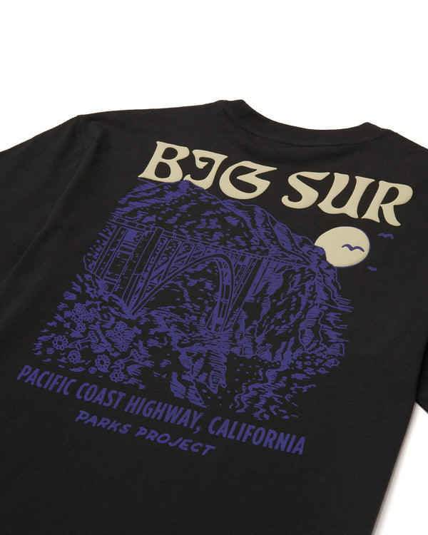 Big Sur Bridges Puff Print Pocket Tee