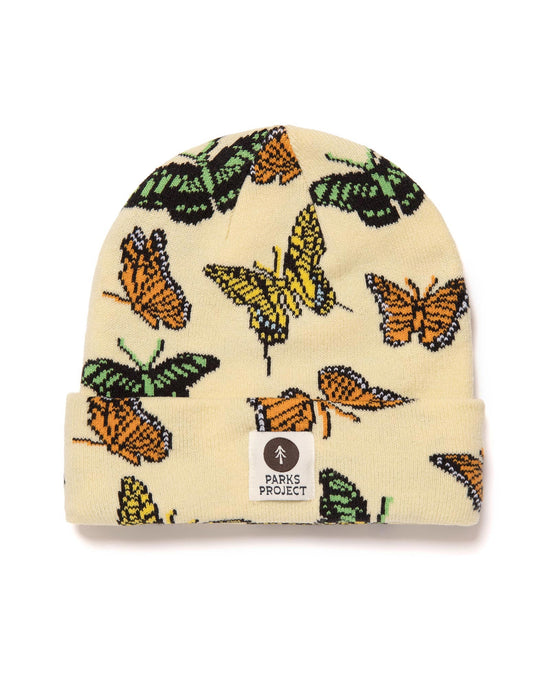 Butterflies Intarsia Beanie