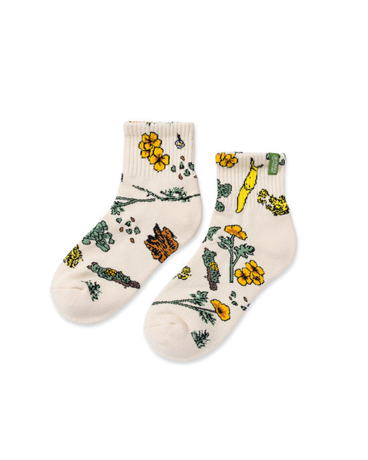 Forest Forager Quarter Sock 2 Pack