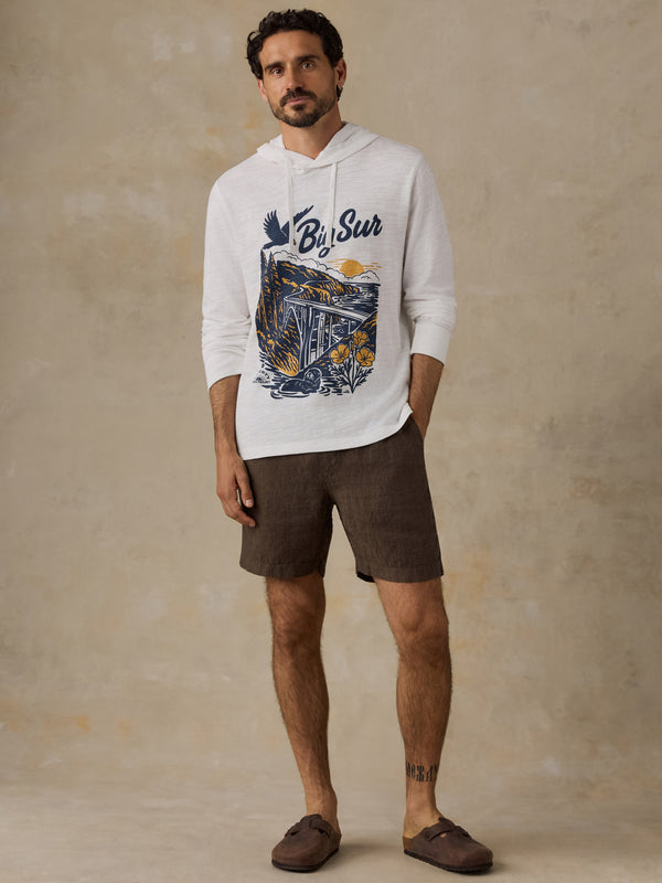 Faherty x Parks Project Big Sur Sunwashed Slub Hoodie