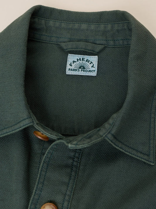 Faherty x Parks Project Tropic Surplus Shirt