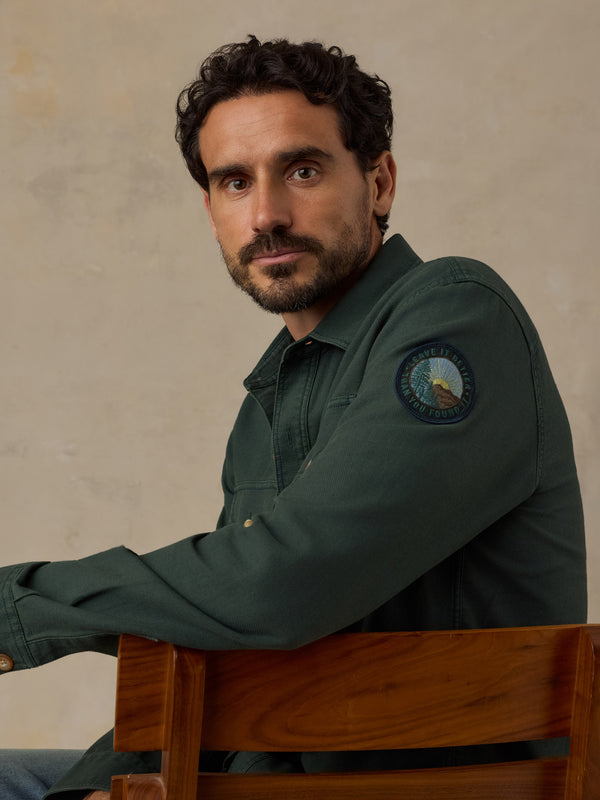 Faherty x Parks Project Tropic Surplus Shirt