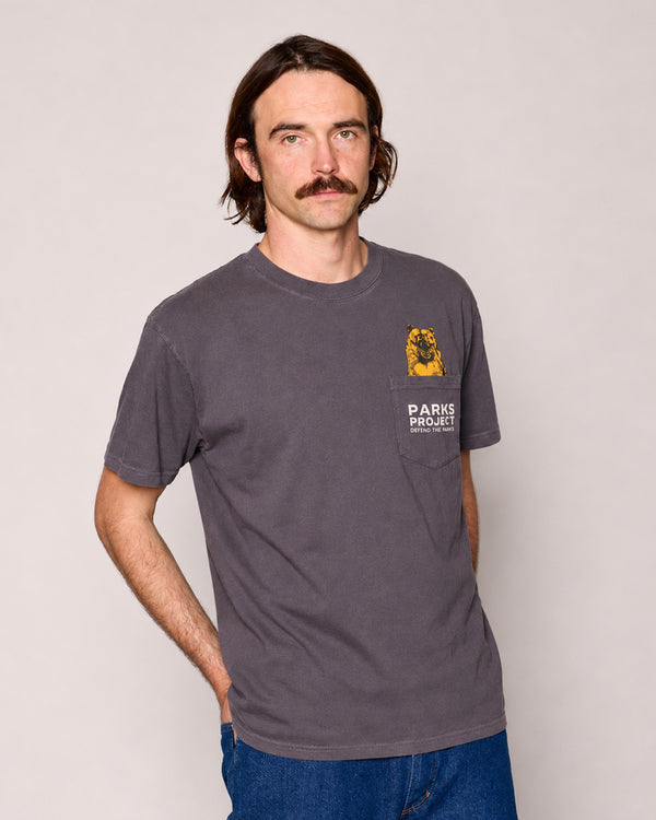 Defend the Parks Bear Pocket Tee