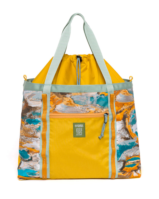 Topo Designs x Parks Project Hydrothermal Pools Mountain Utility Tote