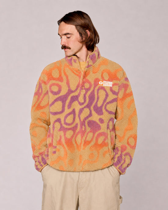 Yellowstone Geysers Ombre High Pile Fleece