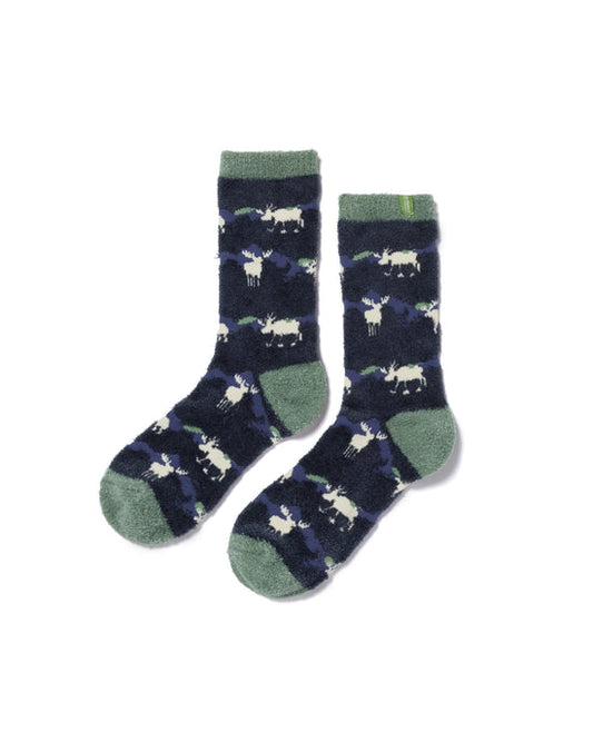 Acadia Moose Cozy Sock 2 Pack