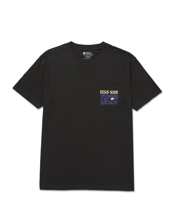 Big Sur Bridges Puff Print Pocket Tee