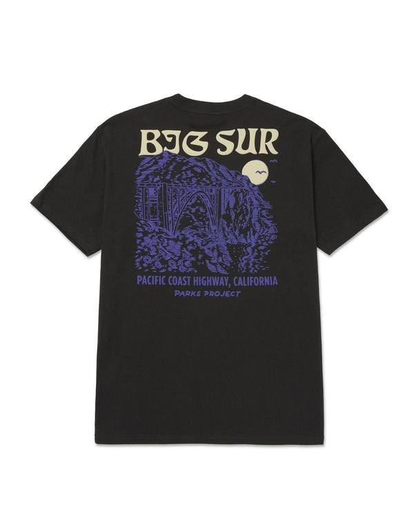 Big Sur Bridges Puff Print Pocket Tee