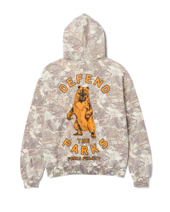 Defend the Parks Bear Hoodie