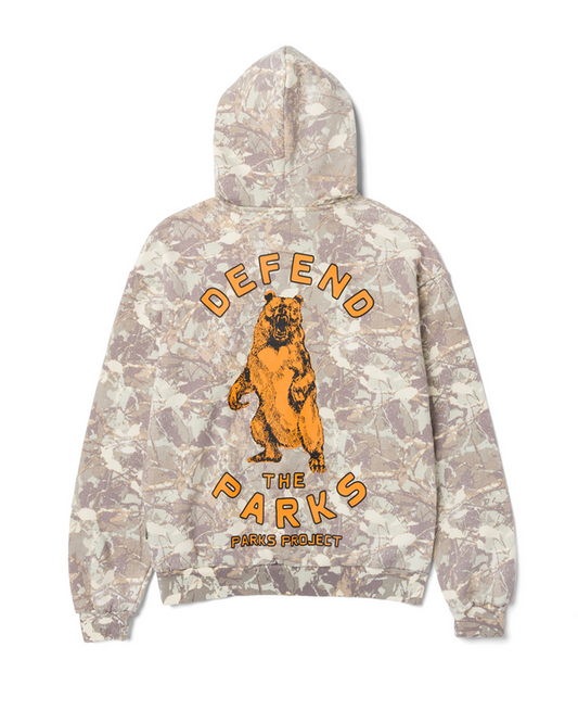 Defend the Parks Bear Hoodie