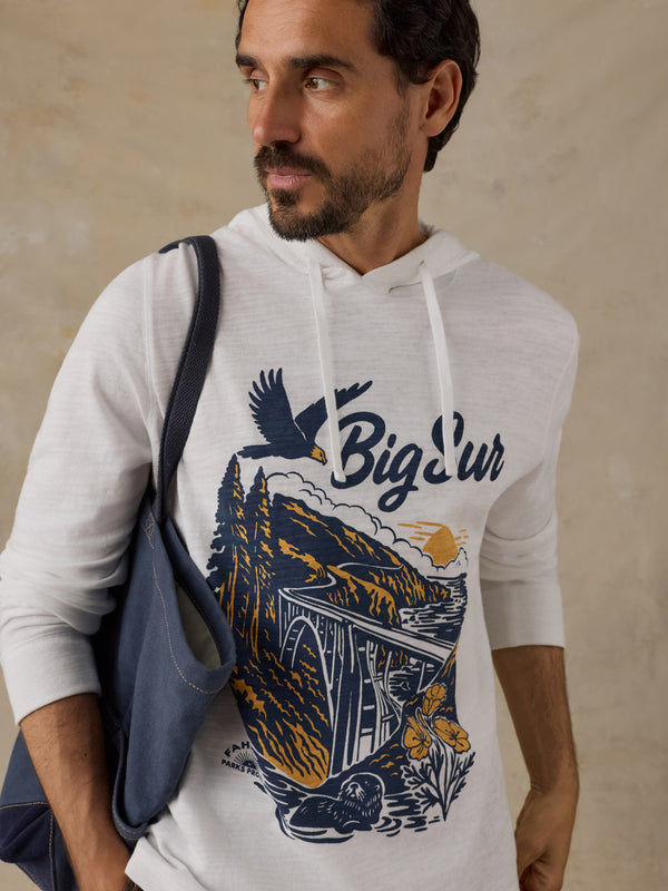 Faherty x Parks Project Big Sur Sunwashed Slub Hoodie