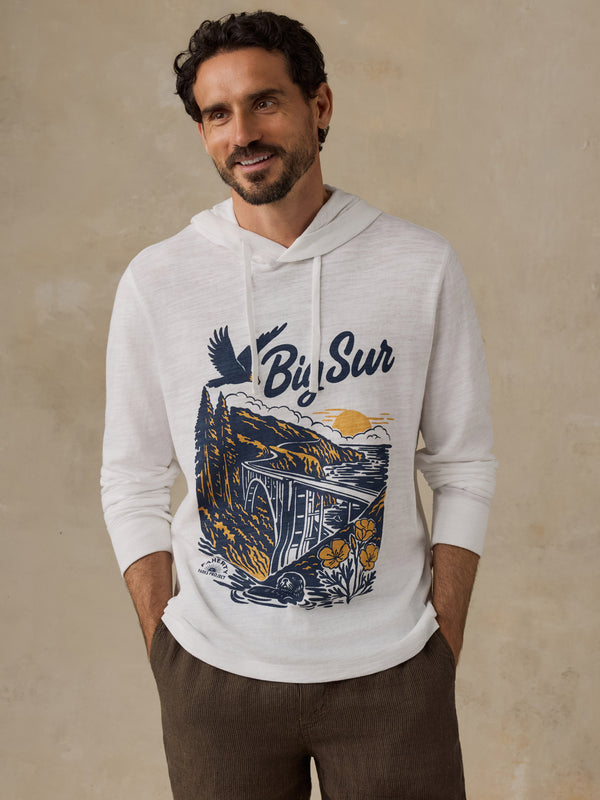 Faherty x Parks Project Big Sur Sunwashed Slub Hoodie