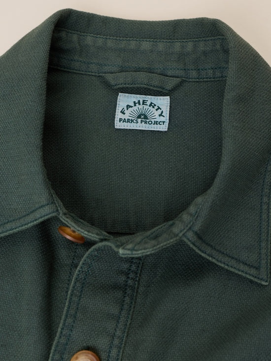 Faherty x Parks Project Tropic Surplus Shirt
