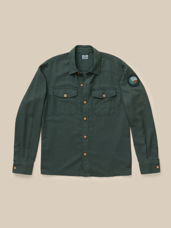 Faherty x Parks Project Tropic Surplus Shirt