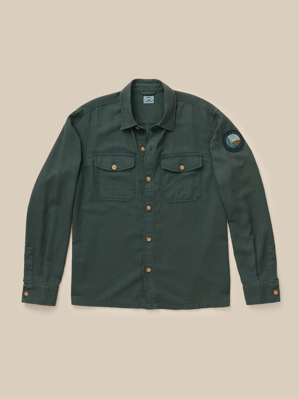 Faherty x Parks Project Tropic Surplus Shirt