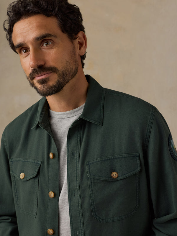 Faherty x Parks Project Tropic Surplus Shirt
