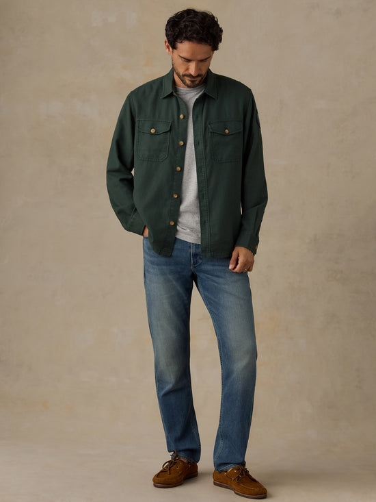 Faherty x Parks Project Tropic Surplus Shirt