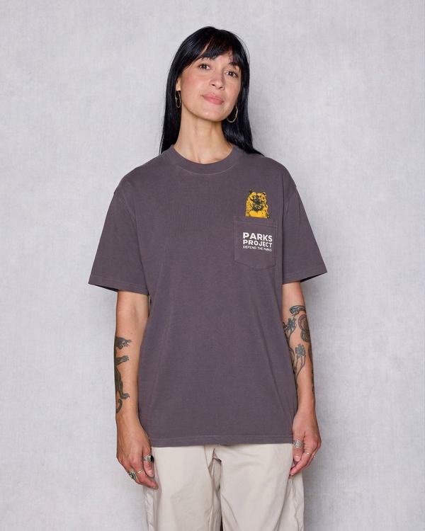 Defend the Parks Bear Pocket Tee