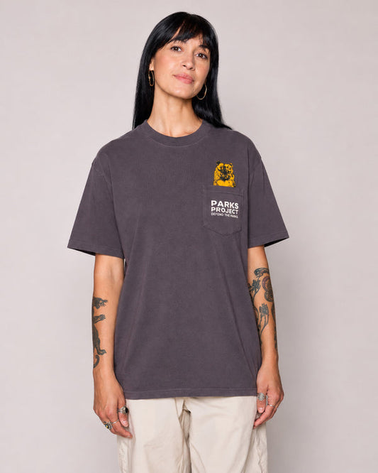 Defend the Parks Bear Pocket Tee