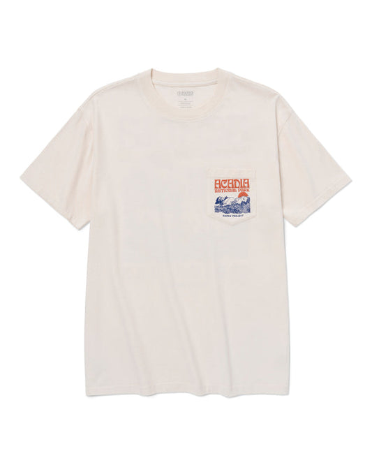 Acadia Puff Print Pocket Tee 13.50