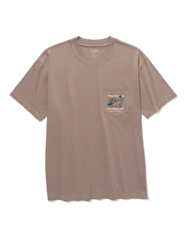 Yellowstone Puff Print Pocket Tee
