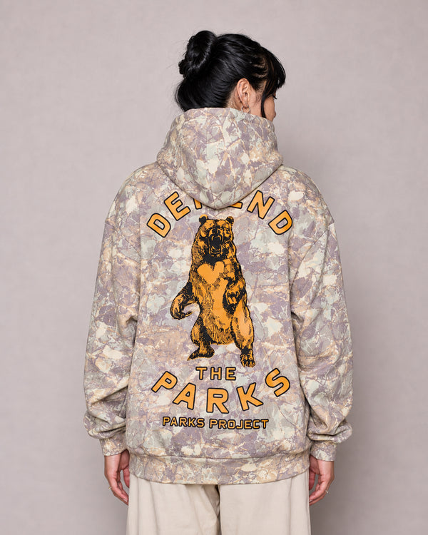 Defend the Parks Bear Hoodie