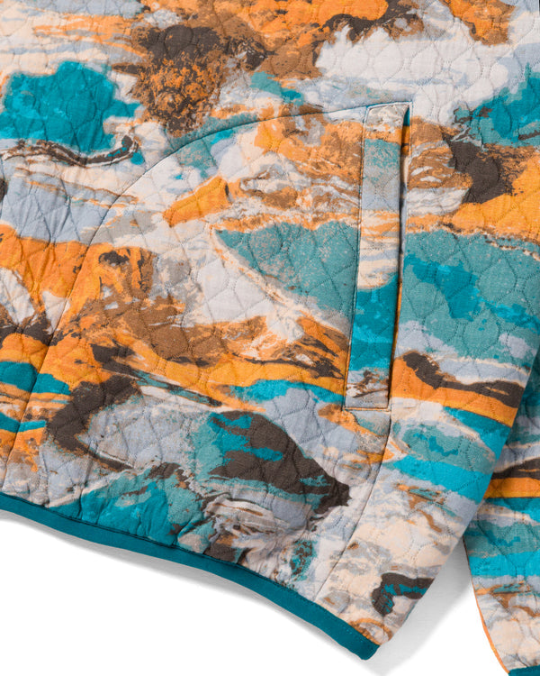 Hydrothermal Pools Quilted Pullover