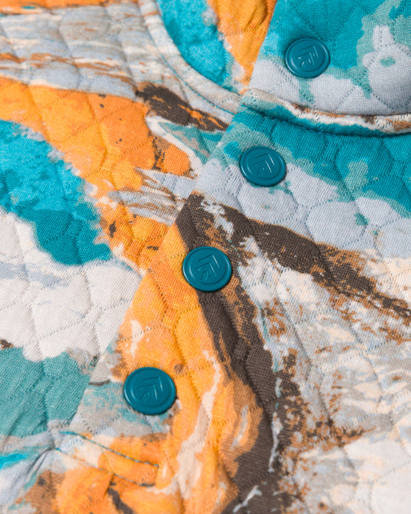 Hydrothermal Pools Quilted Pullover