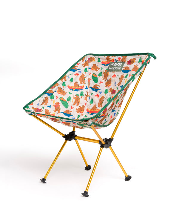 Bears at Camp Packable Camp Chair