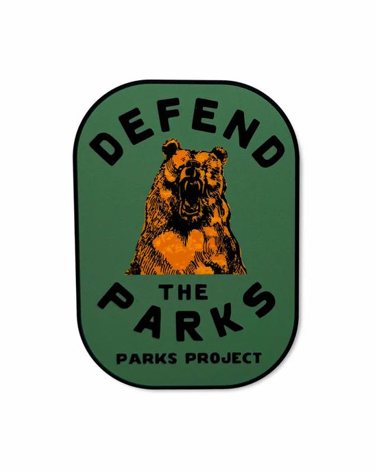 Defend the Parks Sticker 5