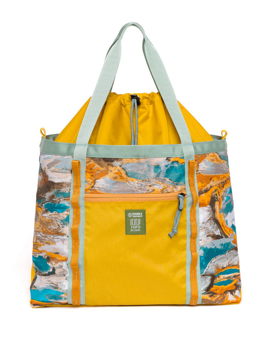 Topo Designs x Parks Project Hydrothermal Pools Mountain Utility Tote