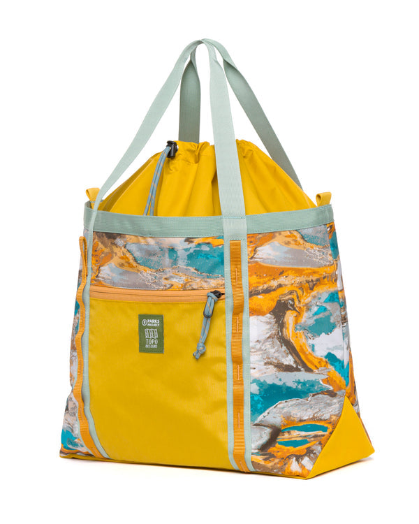 Topo Designs x Parks Project Hydrothermal Pools Mountain Utility Tote