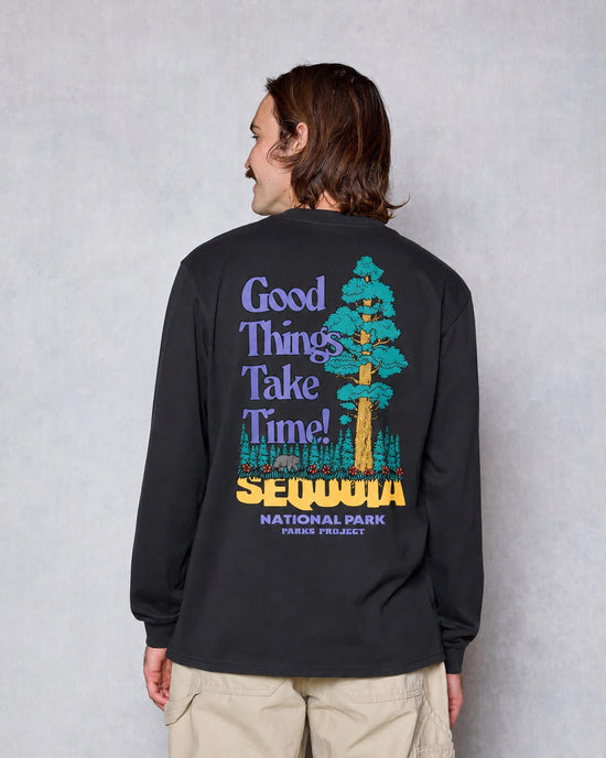 Sequoia Good Things Take Time Long Sleeve Tee