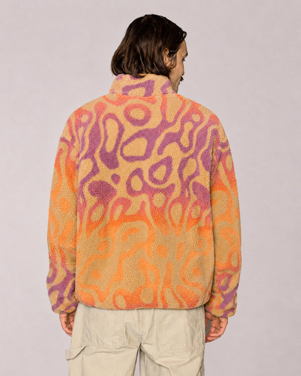 Yellowstone Geysers Ombre High Pile Fleece