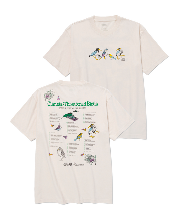 Parks Project x Audubon Bird Checklist Tee